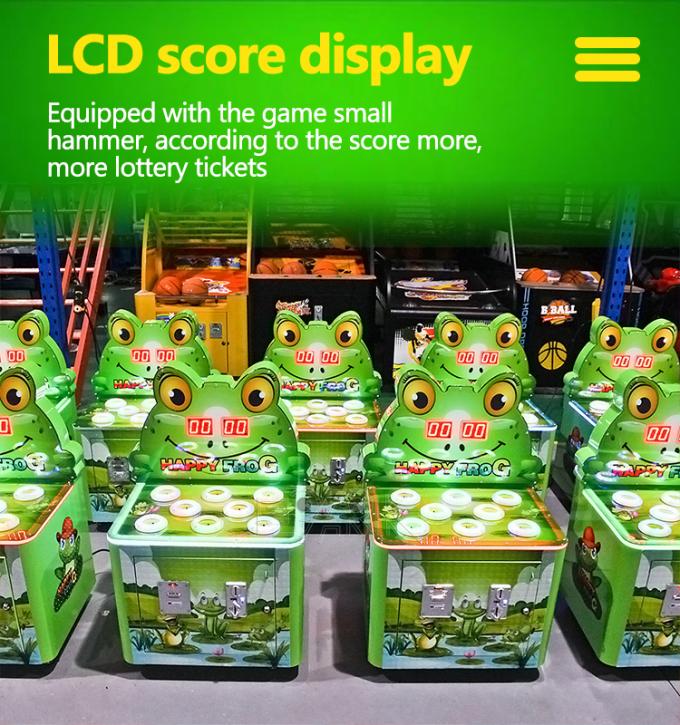 latest company news about New Hitting Frog Game Machine  1