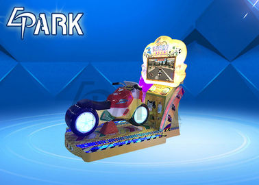Attractive Kiddy Ride Machine With HD LCD Display , Children Motor Racing Game Machine