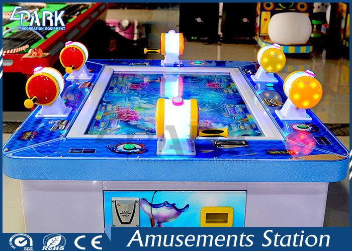 Vast Mysterious Ocean Scene Shooting Fish Arcade Amusement Game