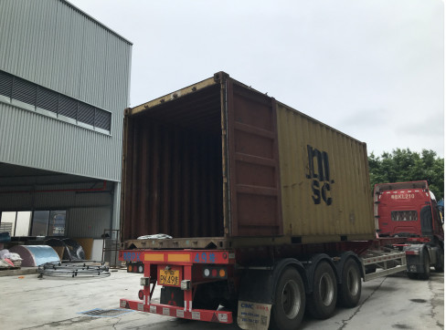 latest company news about One 40HQ And One 20GP Cabinets To Algeria  0