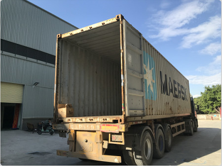 latest company news about One 40HQ Cabinet Shipped To Armenia  0