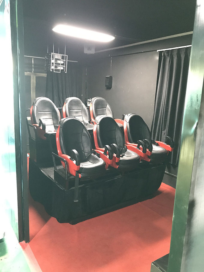 Theater 4D Virtual Reality Chair , 12D or 9D Simulator Game Machine 0